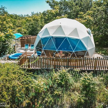 Les Domes Des Gorges Hotel Ruoms Ngoại thất bức ảnh